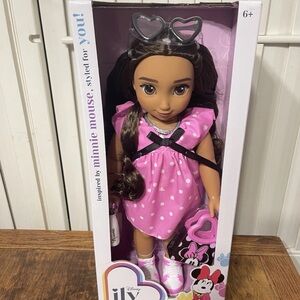 Disney ILY 4ever -  18" Doll Inspired by Minnie - Pin Pink